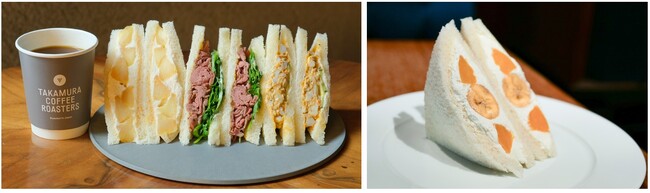 純サンドイッチとコーヒーの贅沢ペアリングダイヤ製パンで再販決定！大好評につき、11月17日より２週間限定販売