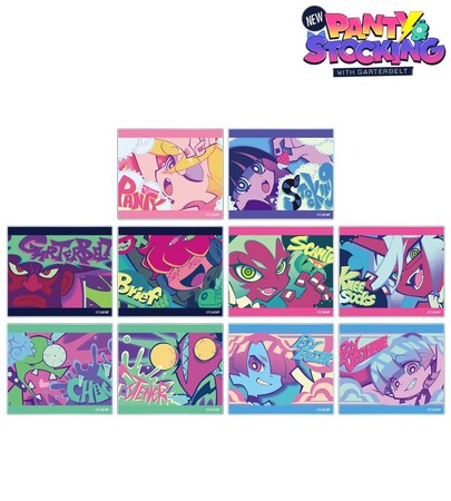 『New PANTY ＆ STOCKING with GARTERBELT』のトレーディング場面写アクリルカードなどの受注を開始！！アニメ・漫画のオリジナルグッズを販売する「AMNIBUS」にて