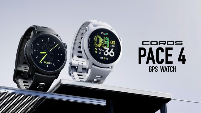 新世代超軽量AMOLEDスポーツウォッチ「COROS PACE 4」を発表
