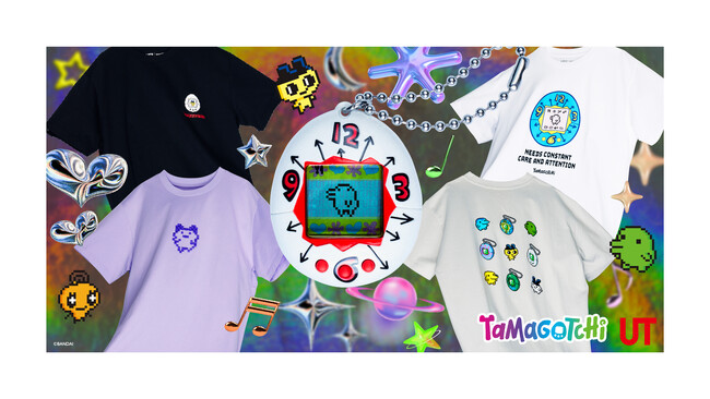30周年を迎える「たまごっち」と「ユニクロ」がコラボレーション！TシャツとUTオリジナルたまごっちを12月19日（金）より同時展開！