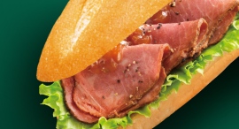 ドトールでご褒美！「トリュフ香る ミラノサンド 炭火焼きローストビーフ」3種「抹茶キャラメルラテ」「ナッツ香るダブルチョコレートケーキ」等11月27日発売