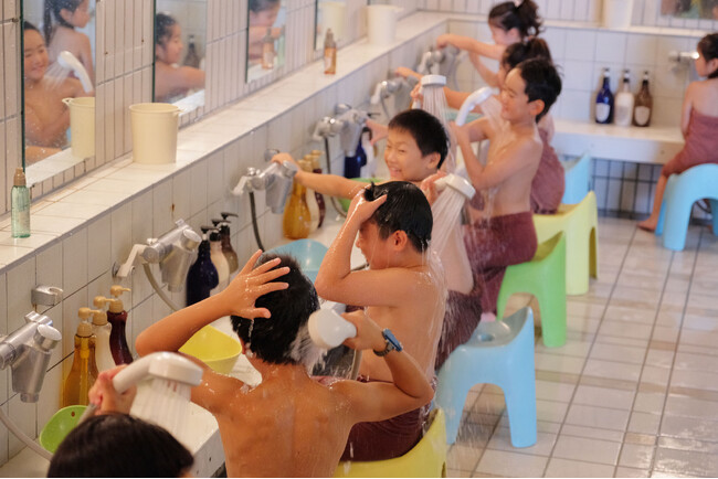 おふろcafe ハレニワの湯にて、お子さまのおふろデビューを応援する「こども銭湯」を開催します