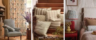 自然素材感と持続可能性をまとい、機能美と個性が共存するイギリス【ジェーン チャーチル】2025秋新作ファブリックス6コレクション計37デザイン231点 11月13日発売