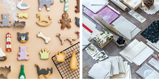 ひそやかな蒐集を愉しむ大人のためのコレクション、フェリシモ「夢中天国」から、蒐集欲をくすぐるクッキー型と和紙雑貨が登場