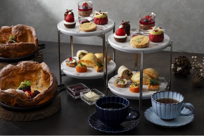 【12/1～12/25】八芳園内レストラン「ALL DAY DINING FUDO」初のアフタヌーンティー― クリスマスだけの特別ラインアップの「クリスマスアフタヌーンティー」をご提供 ―