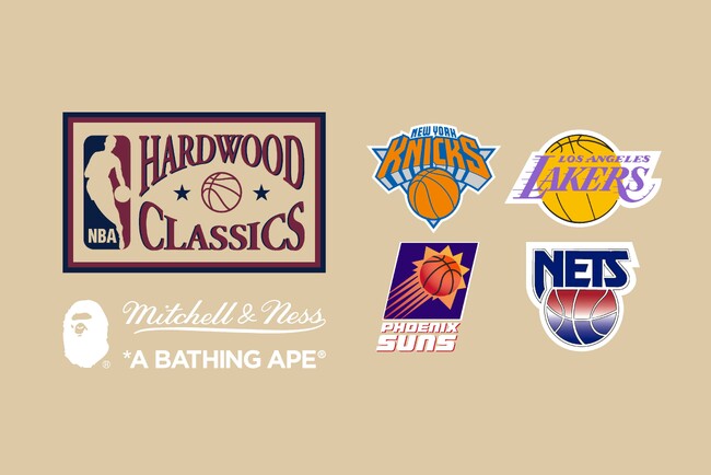 A BATHING APE(R)︎×MITCHELL & NESS