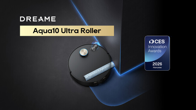 Dreame Aqua10 Ultra Roller | 2026 CES Innovation Awards(R)を受賞