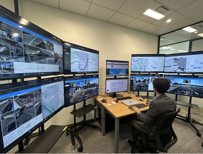 アイサンテクノロジー、自動運転バスの遠隔運行支援拠点を開設