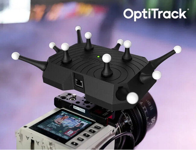 OptiTrack(R)のバーチャルプロダクション向けカメラトラッキングツール「Wired CinePuck」をInter BEE 2025にて本邦初披露！