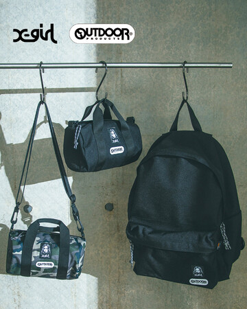 X-girl × OUTDOOR PRODUCTS(R) コラボレーションコレクション発売決定
