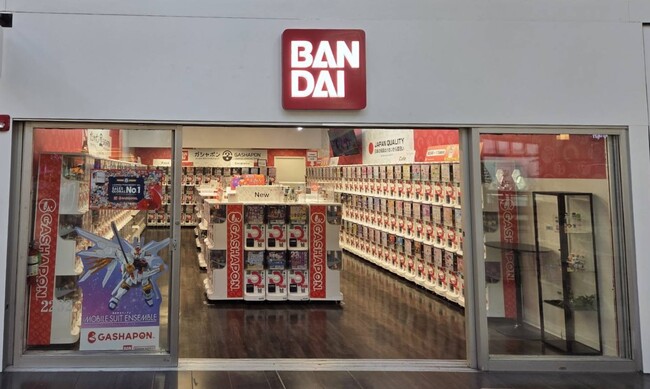 Happinet America Inc.が店舗運営を担う『GASHAPON BANDAI Official Shop US Town East Mall』が11月13日(木)オープン！