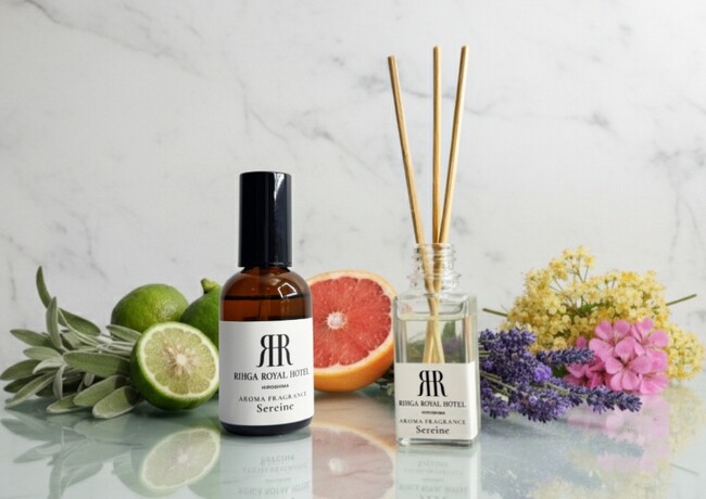 【リーガロイヤルホテル広島】女性たちが創る、天然香料100％の香り『ホテルオリジナル アロマフレグランス』再販決定