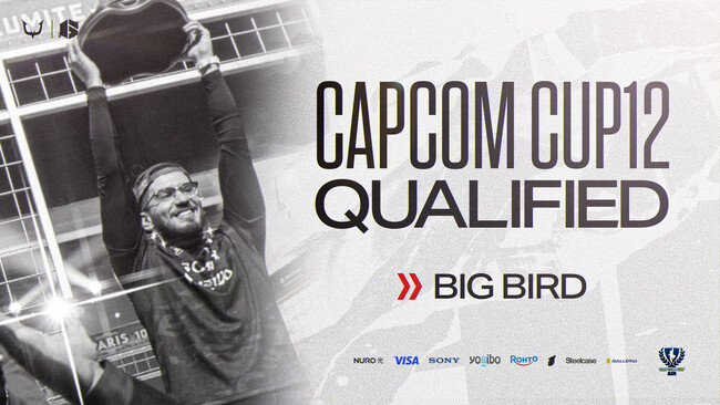 プロeスポーツチーム「REJECT」STREET FIGHTER部門のBig Birdが『CAPCOM CUP 12』出場権を獲得