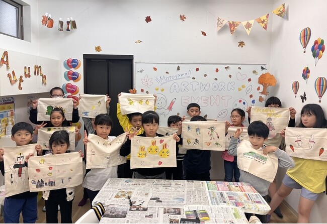 アート x 英語で「非認知能力」を育むイベント開催レポート！アライブイングリッシュスクール本山校主催『英語で楽しむ Art Work イベント2025』