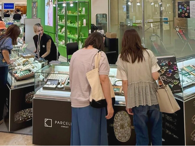 【PARCELLE JEWELRY】山形屋(鹿児島)で POP UP SHOP を開催