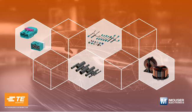 マウザー、TE Connectivity製品 75万点以上を取り扱い