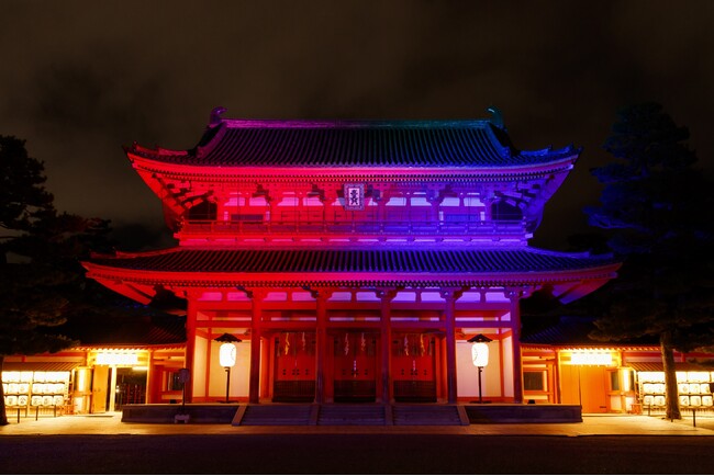 京都・平安神宮創建百三十年記念イベント 「NAKEDヨルマイリ」開催決定
