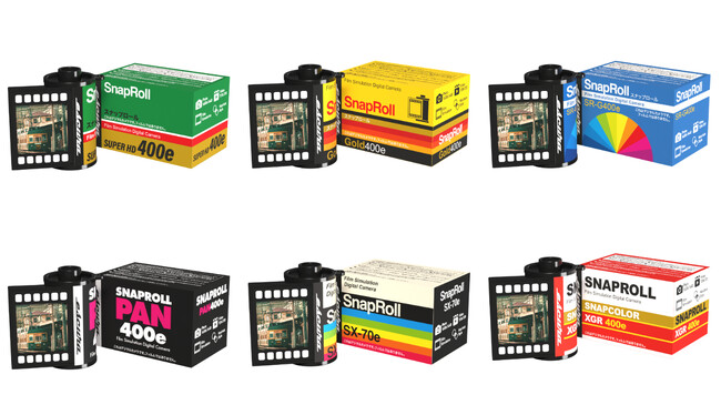 ブラインドボックス仕様のカメラ！？フィルム風トイデジ「SnapRoll」新登場