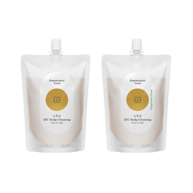12月5日に、uka IZU Scalp Cleansing Deep & Light / ‘ Peppermint Fresh’ Refiil を発売！