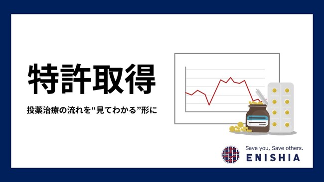 投薬治療の流れを“見てわかる”形に。エニシアが投薬経過を可視化する『薬剤投与履歴の視覚化システム』の特許を取得