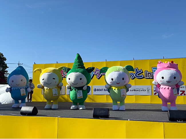 日本最大級のキャラクターイベント「世界キャラクターさみっとin羽生 2025」　来場者約8万人の会場に、モーリーズ5兄妹が参加