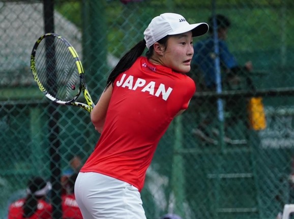 駒田唯衣（ノア・テニスアカデミー神戸垂水）が選出された日本代表 国際テニス連盟（ITF）が主催する16才以下国別対抗戦「ビリージーンキングカップジュニア」で6位入賞