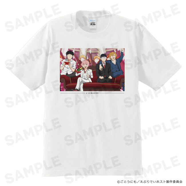 アニメ「えぶりでいホスト」Tシャツの受注を開始しました！