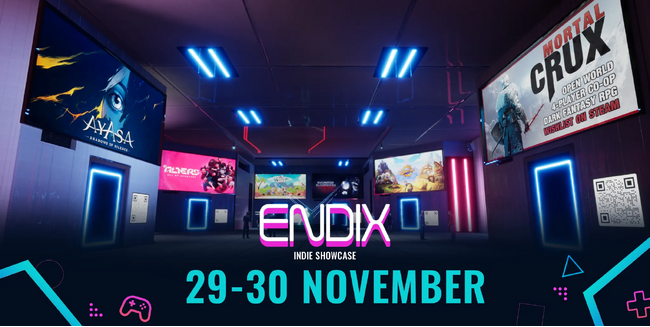 世界中から誰でも参加できる、デジタル没入型ゲームショーケース「Endix」、過去最大規模で今秋開催