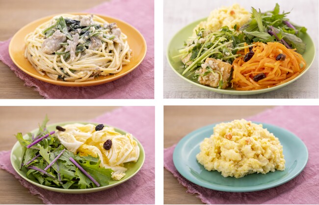 冬を感じるクリーミーな総菜やスーパーでは見かけない冬野菜がサラダバーに登場!