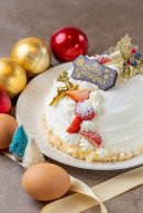 天てりプリンのクリスマスたまごケーキ