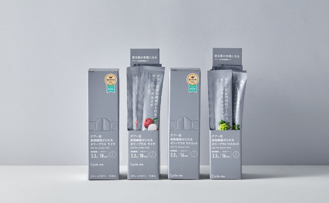 Cycle.me「グアー豆食物繊維がとれるゼリープラス」、@cosmeベストコスメアワード2025 ベストインナーケア第３位を受賞！