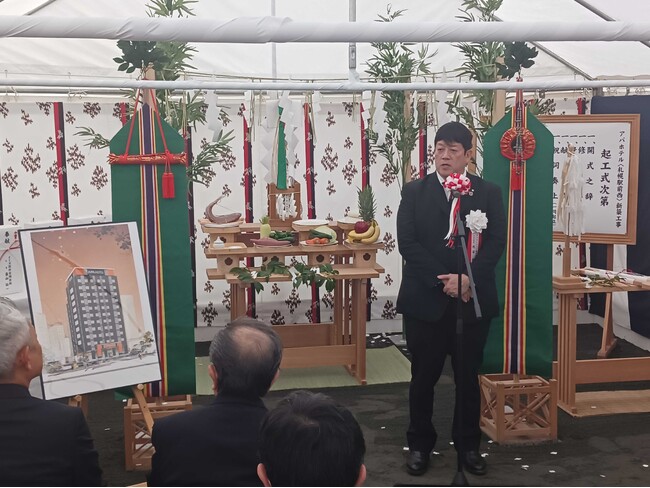 アパホテル〈札幌駅前西〉　起工式開催