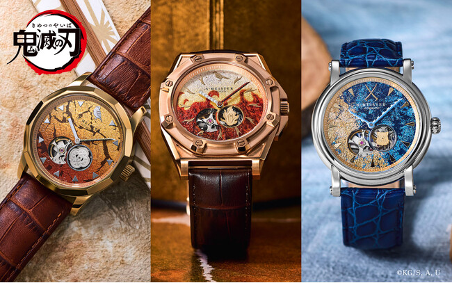 【完売モデル・再販決定】GARRACKは、アニメ「鬼滅の刃」の日本製機械式時計の我妻善逸モデル 弐、煉????獄杏寿郎モデル 弐 、嘴平伊之助モデルの再販を開始します。