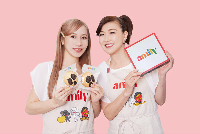 【大丸梅田店 初登場】大人気YouTuber ヘラヘラ三銃士のリーダー ありしゃんと、料理家の杉山絵美さんが立ち上げた“LOVE”をテーマにしたスイーツブランド〈AMILY（アミリー）〉。