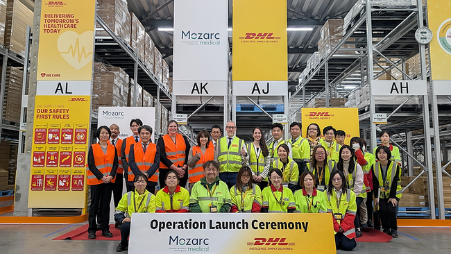DHLサプライチェーンジャパン、モザークメディカルの日本国内における物流業務を開始