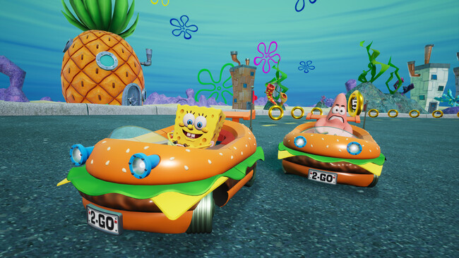 『ソニックレーシング クロスワールド』 有償DLC第2弾『スポンジ・ボブ』本日より参戦！明日11月21日（金）から「スポンジ・ボブ フェスタ」開催