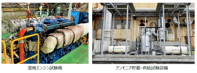 国内初！大型アンモニア混焼エンジンを開発・商品化