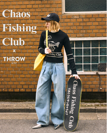 THROW by SLY（スロー バイ スライ）Chaos Fishing Club（カオス フィッシング クラブ）とのコラボレーションアイテムを12月5日(金)より発売