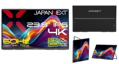 JAPANNEXTが23.8インチ IPSパネル USB-C(最大65W)給電が可能な大型4Kモバイルディスプレイを59,980円で11月21日(金)に発売