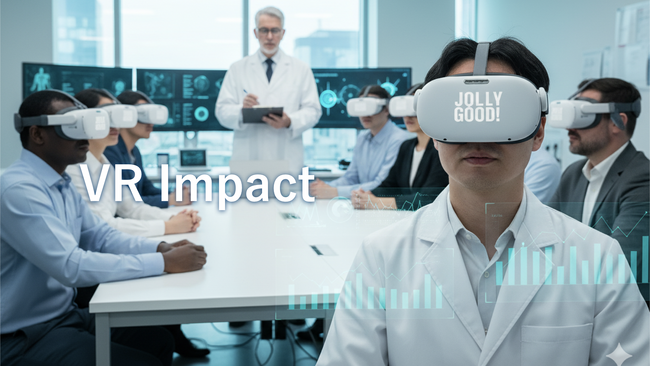 医療VRの「効果」を科学的に実証。国内外トップ研究機関とのエビデンスを一挙公開『VR Impact』