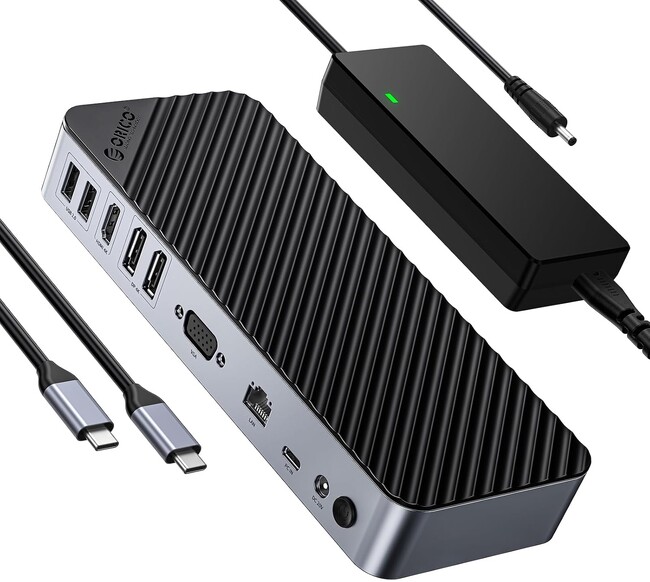 【大促】ORICO 20-in-1 USB-C ドッキングステーション、割引後価格10,239円！