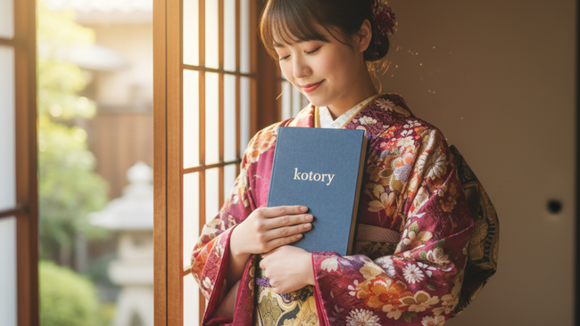 ギフトサービスkotoryに成人式向け特別プランが登場！親の人生を本にまとめた言葉のプレゼント