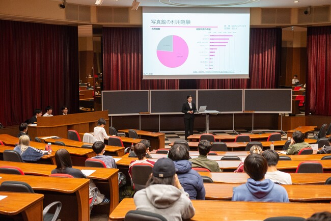 3年生が研究成果を披露名商大セミナー論文発表会開催