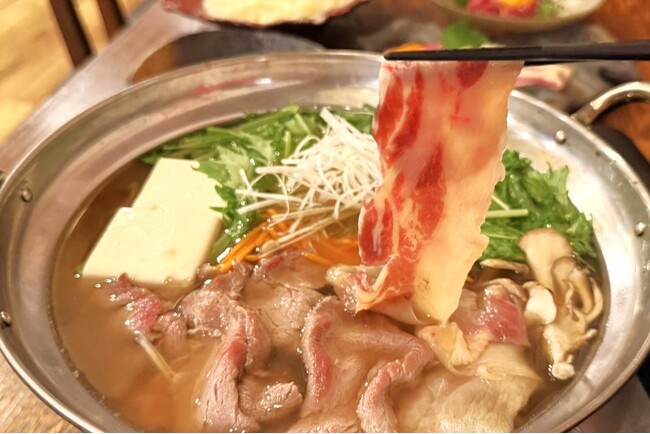柔らか馬肉と特製出汁の「はりはり鍋」冬季限定で提供開始！【大衆馬肉酒場 馬王 堺筋本町店】