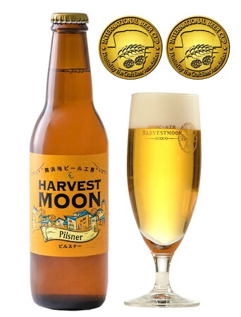 舞浜の地ビール「ハーヴェスト・ムーン」「インターナショナル・ビアカップ2025」で3つの金賞を受賞！「ピルスナー」がカテゴリーチャンピオンに選出されました。
