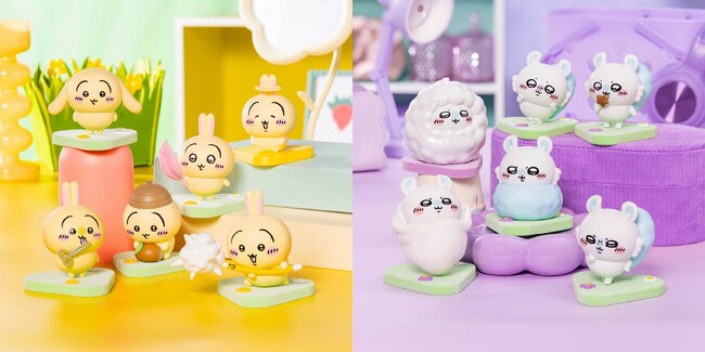 【受注予約】『ちいかわ』から「うさぎだらけ」「モモンガだらけ」のフィギュアが登場！2025年11月27日（木）11時より「ちいかわマーケット」で予約開始