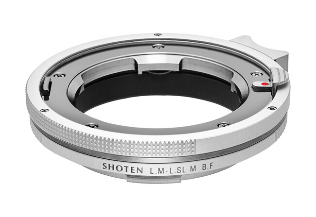 SHOTEN マウントアダプター LM-LSL M BF（ライカMマウントレンズ → Lマウント変換）ヘリコイド付き〈特別仕様 / マットシルバー〉発売