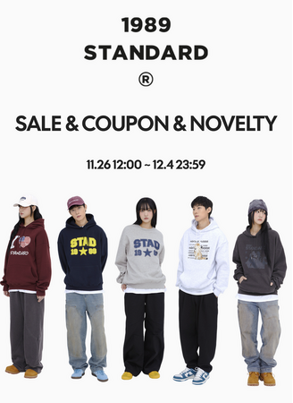 韓国アイドルも着用で話題の「1989STANDARD（1989スタンダード）」が60%でノベルティ特典付き限定イベント開催！