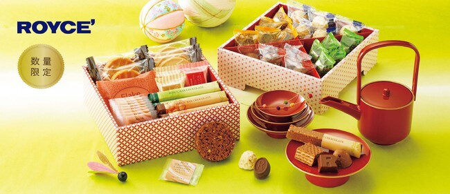 【ロイズ】迎春スイーツを12月2日より販売。“スイーツで楽しむおせち”や獅子舞のチョコレートも登場。