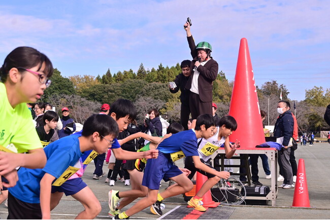 四街道総合公園でランニング大会を開催しました